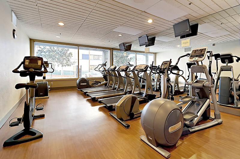 workout area