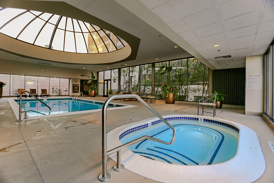 pool and spa