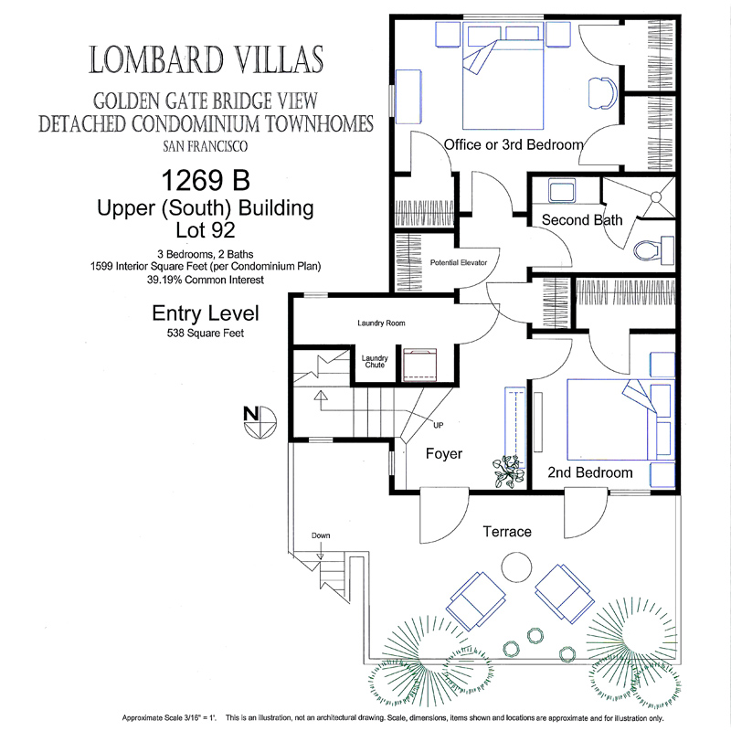 floorplan entry level