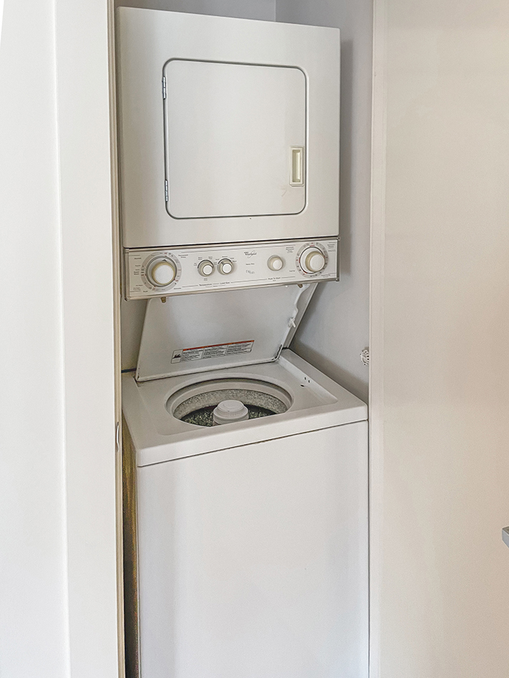 washer and dryer
