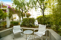 private patio