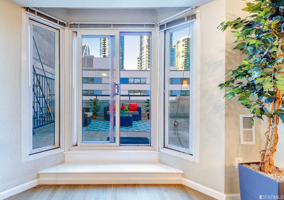 view from living area