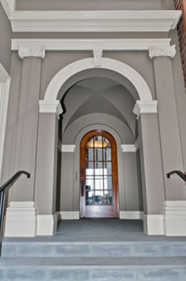 main entrance