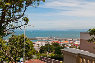 north bay view from master bedroom