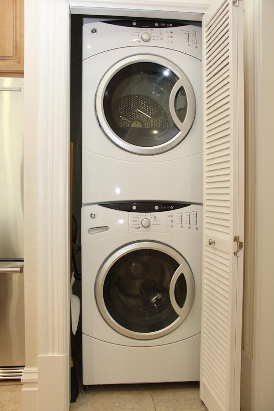 washer and dryer